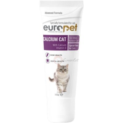 خمیر کلسیم گربه یوروپت  Europet calcium cat